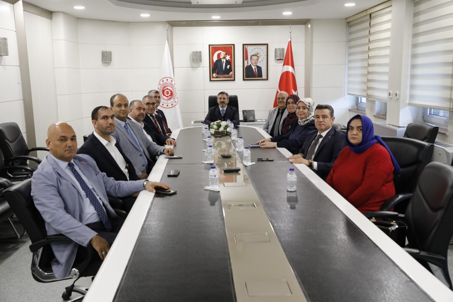MEYAD heyeti ve Ahmet Aydın